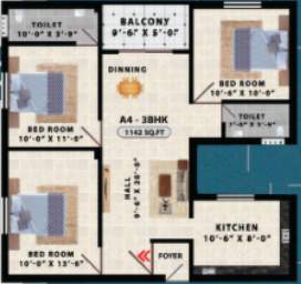 avittam adiyogi Floor Plan Floor Plan