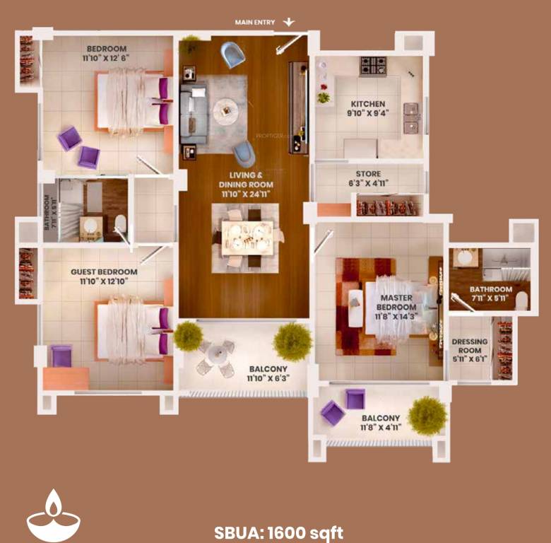 Floor Plan hilite punyalaya Floor Plan Floor Plan