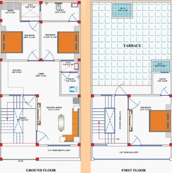  ideal-villa Floor Plan Floor Plan