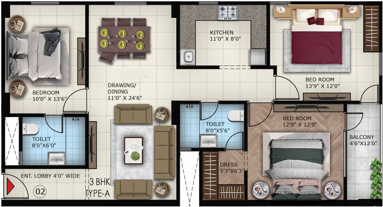Floor Plan sunwest homes 107 Floor Plan Floor Plan