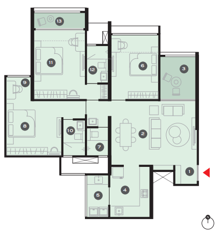 Floor Plan adara Floor Plan Floor Plan