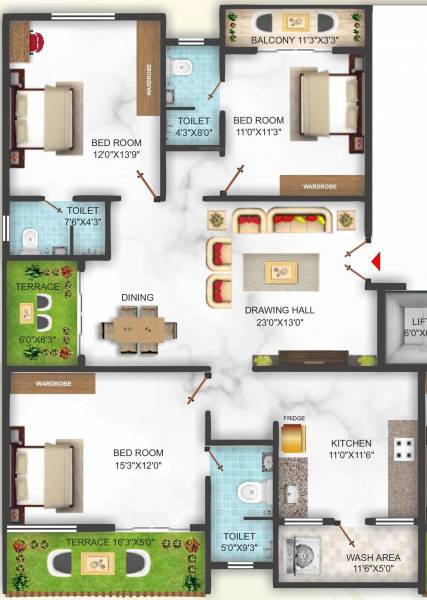  park-view-27-28 Floor Plan Floor Plan