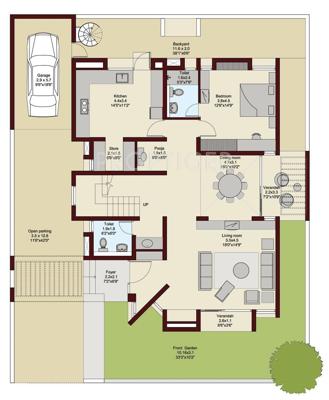Ruchi Lifescapes Villa (5BHK+6T (5,242 sq ft) + Servant Room 5242 sq ft)