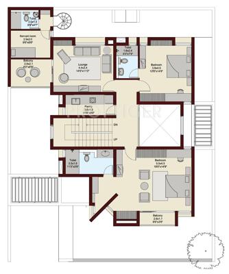 Ruchi Lifescapes Villa (5BHK+6T (5,242 sq ft) + Servant Room 5242 sq ft)