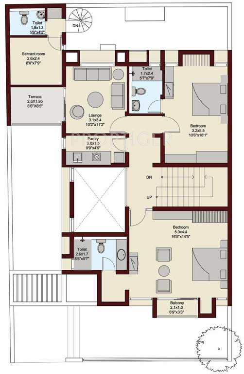 Ruchi Lifescapes Villa (4BHK+5T (4,173 sq ft) + Study Room 4173 sq ft)