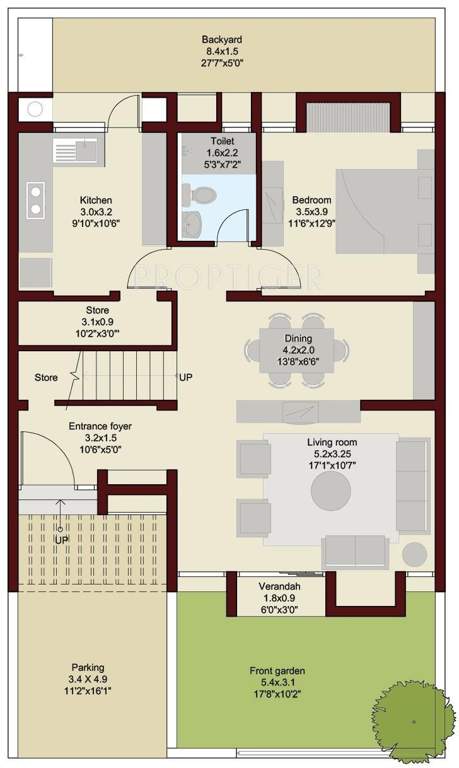 Ruchi Lifescapes Villa (3BHK+3T (2,360 sq ft) + Study Room 2360 sq ft)
