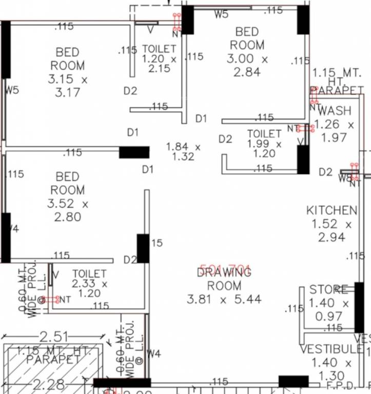 vertex luxuria Floor Plan Floor Plan