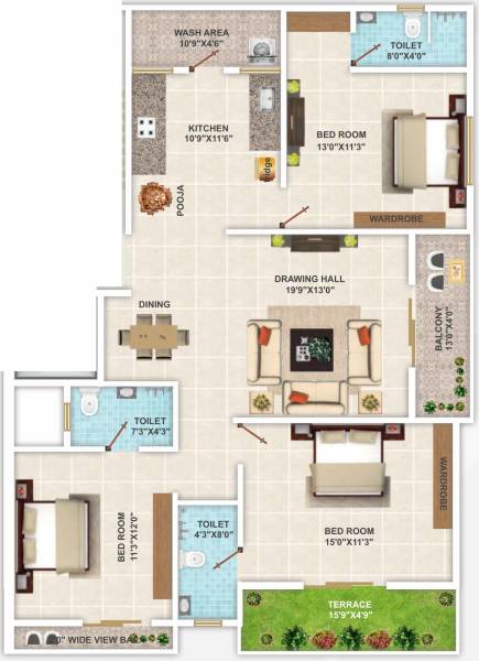  park-view-24 Floor Plan Floor Plan