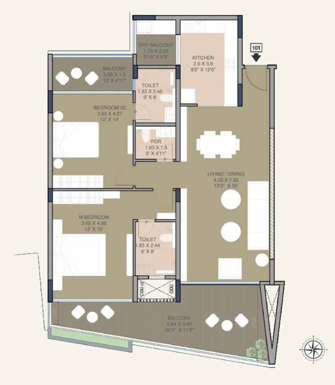 Floor Plan anantam signature Floor Plan Floor Plan