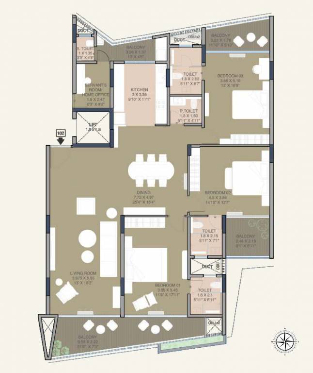 Floor Plan anantam signature Floor Plan Floor Plan
