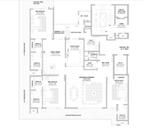  atulyam-the-bliss Floor Plan Floor Plan