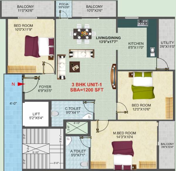  laavanya-elegant Floor Plan Floor Plan