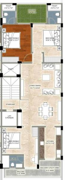 sarvome-gokulam Floor Plan Floor Plan
