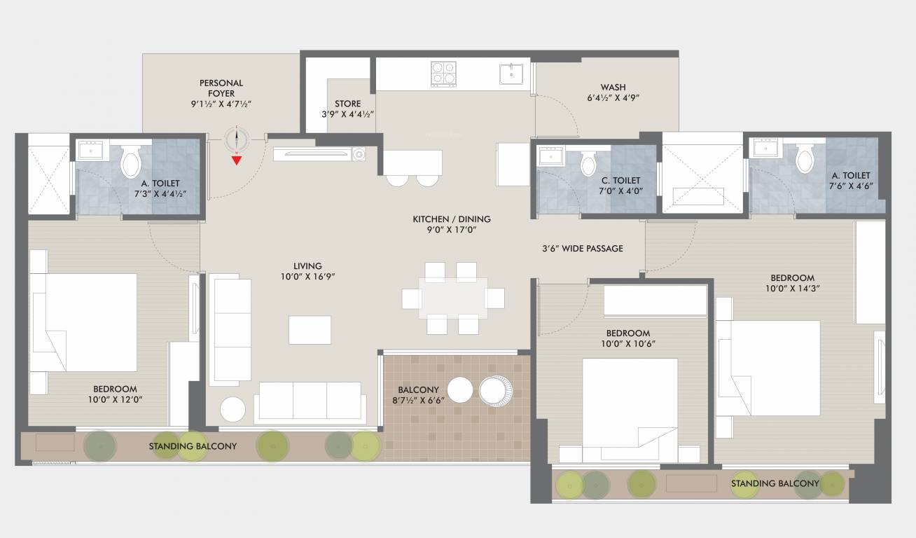  fortune prime Floor Plan Floor Plan