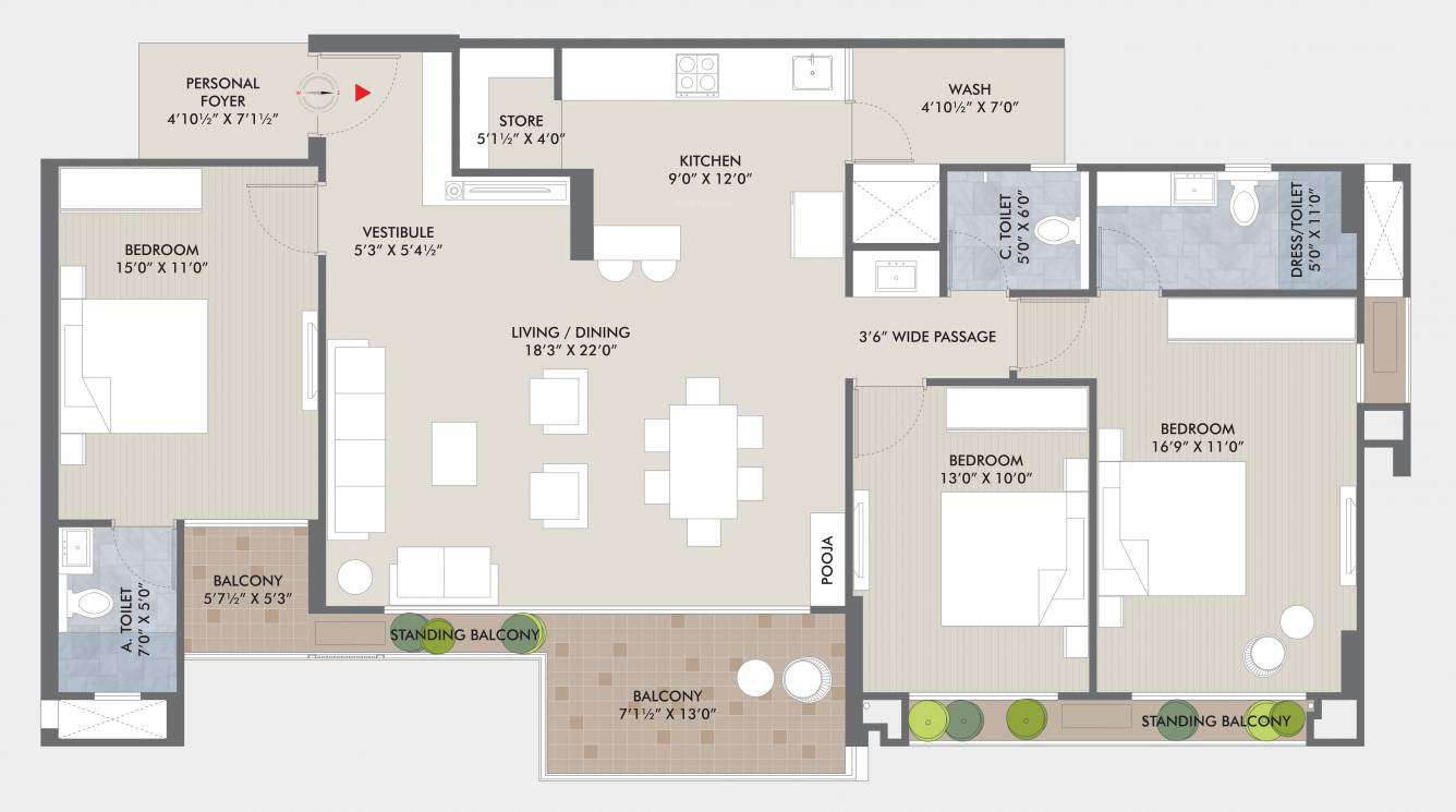  fortune prime Floor Plan Floor Plan