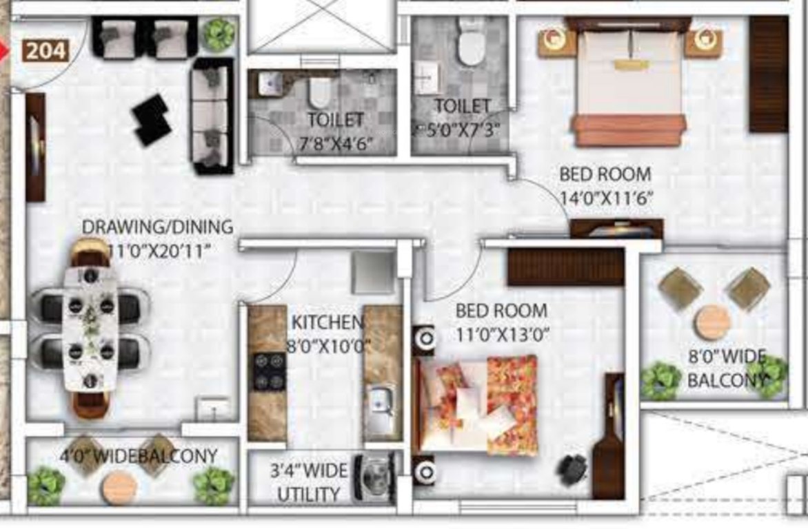  kokila garden annex Floor Plan Floor Plan