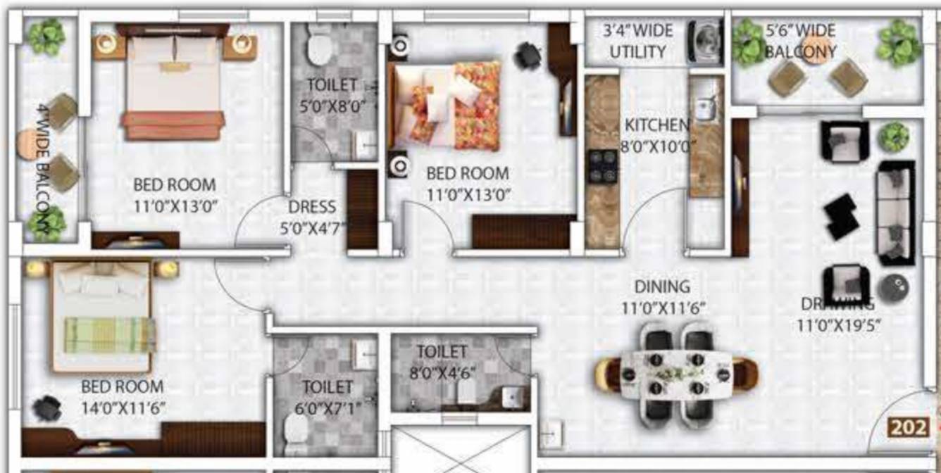  kokila garden annex Floor Plan Floor Plan