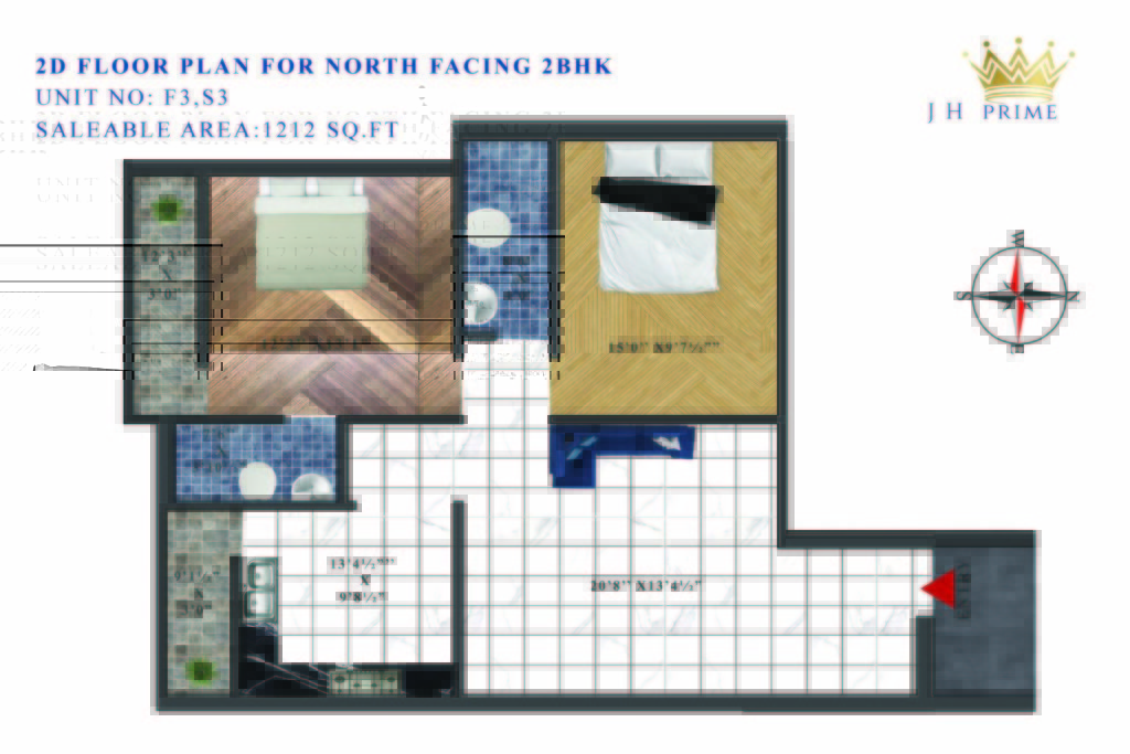  j h prime Floor Plan Floor Plan