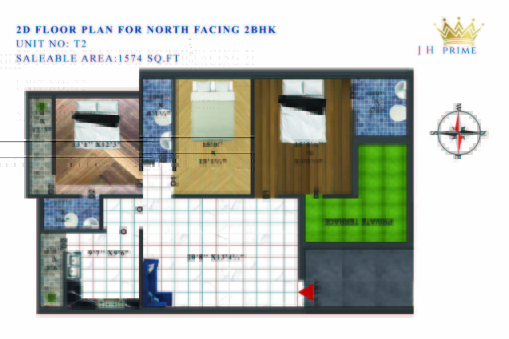  j h prime Floor Plan Floor Plan