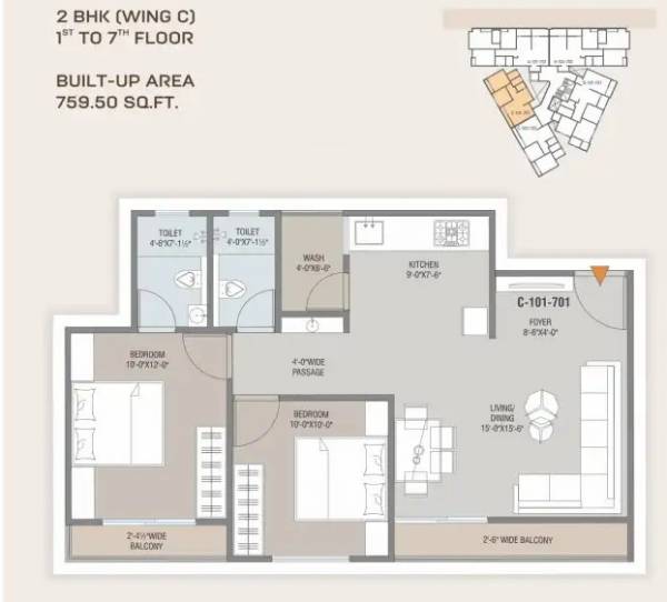  purv-imperia Floor Plan Floor Plan