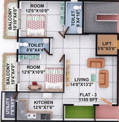  sri-krishna-residency Floor Plan Floor Plan