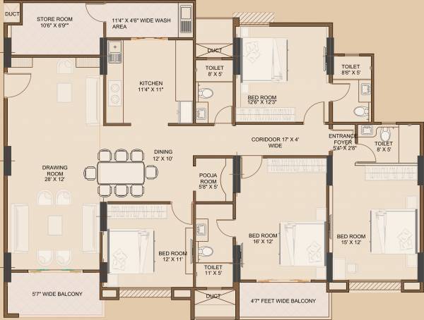 shalimar-fortleza Floor Plan Floor Plan
