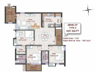 Floor Plan chandana-towers Floor Plan Floor Plan