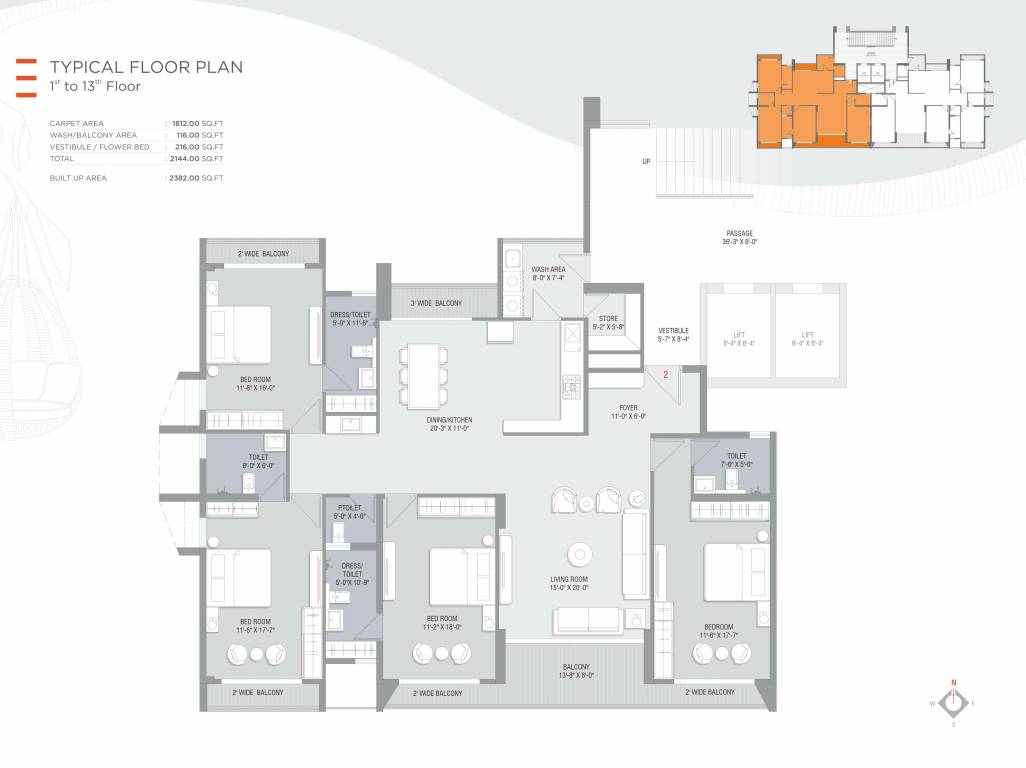 atmosphere 26 Floor Plan Floor Plan