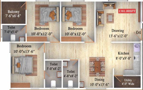  sri-sai-bharath-enclave Floor Plan Floor Plan