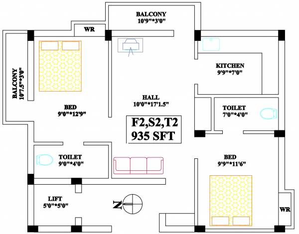  saravana-flats Floor Plan Floor Plan