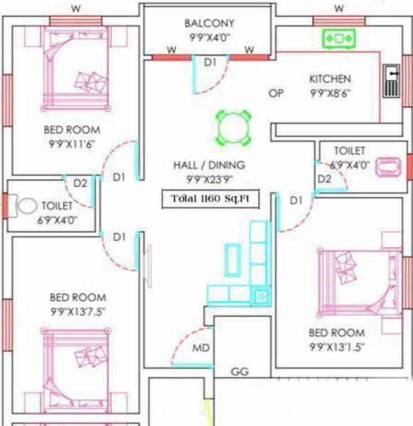  deccan Floor Plan Floor Plan
