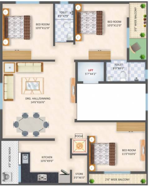  sai-naman-vii Floor Plan Floor Plan