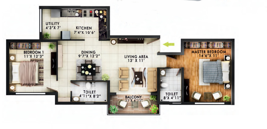 heights Floor Plan Floor Plan