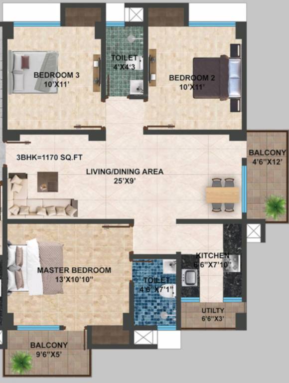 Floor Plan abhay nilima enclave Floor Plan Floor Plan