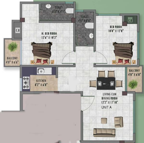 Floor Plan prankrishna-green Floor Plan Floor Plan