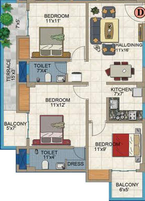 ratna villa Floor Plan Floor Plan