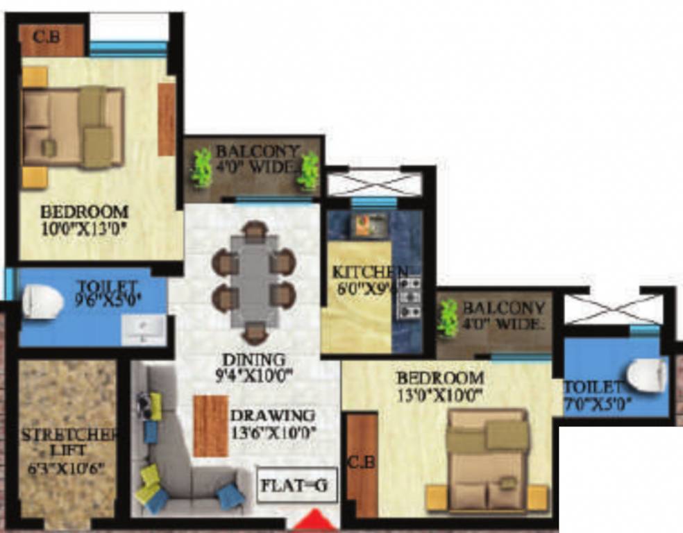  dream towers Floor Plan Floor Plan