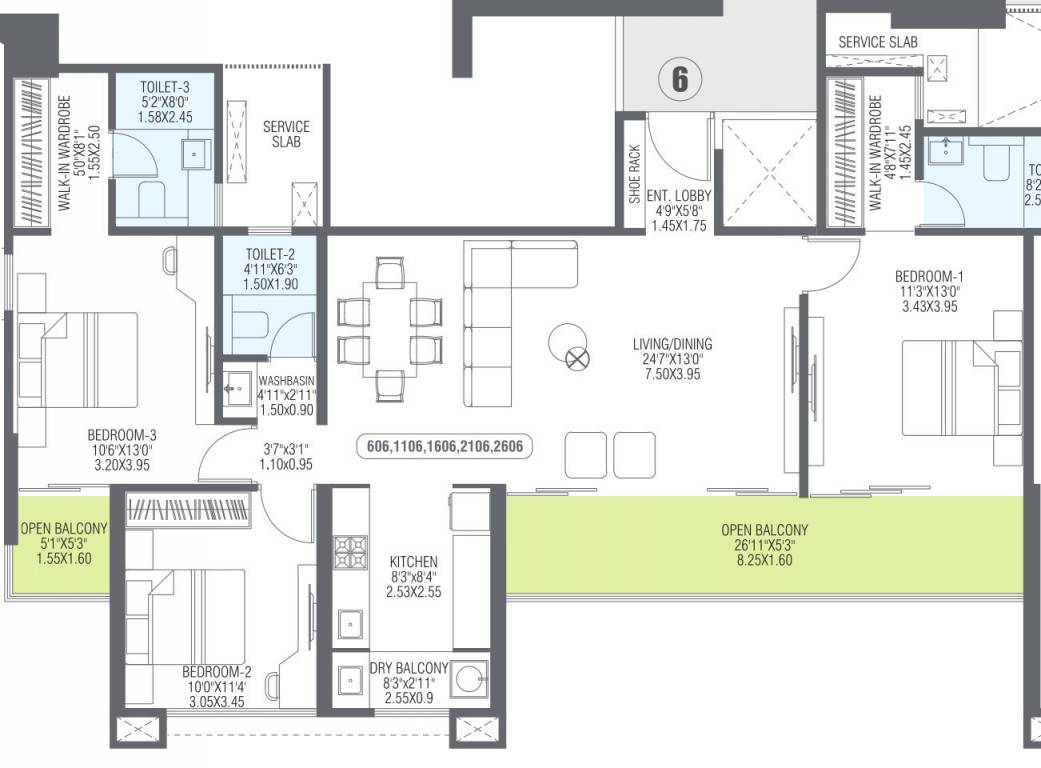  l axis phase iii cluster b Floor Plan Floor Plan