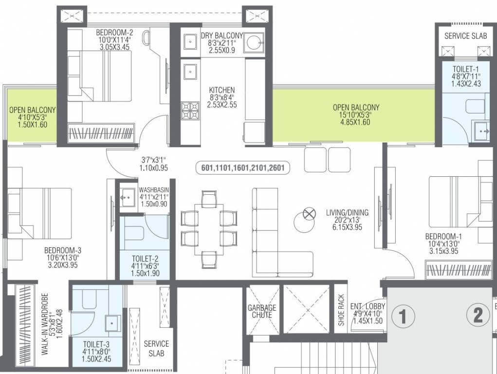  l axis phase iii cluster b Floor Plan Floor Plan