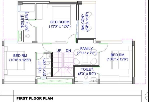 aurum villas Floor Plan First Floor Plan