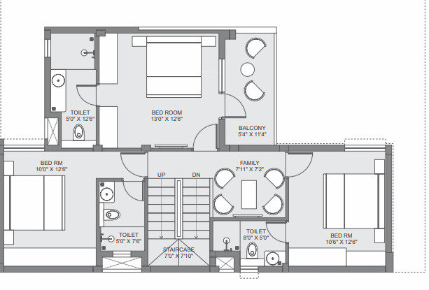 First Floor Plan aurum villas Floor Plan First Floor Plan