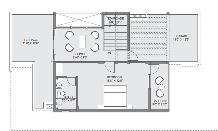 Second Floor Plan aurum villas Floor Plan Second Floor Plan