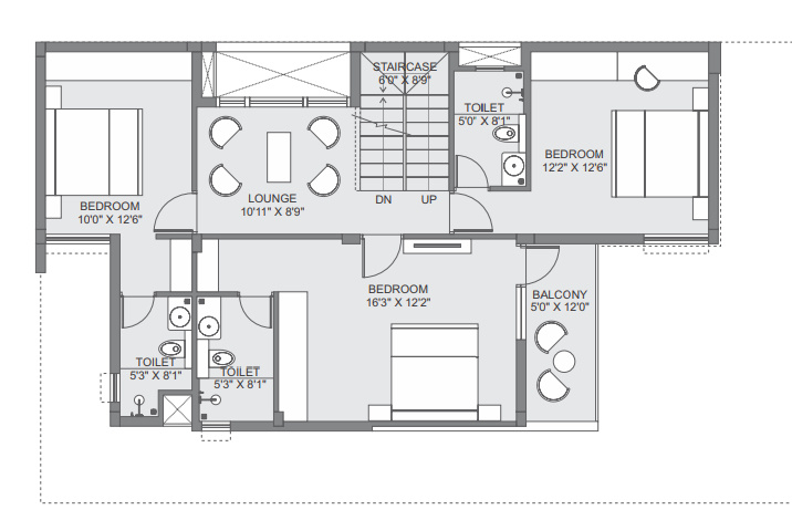 aurum villas Floor Plan First Floor Plan