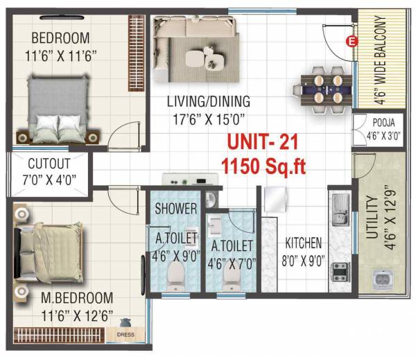  garden-square Floor Plan Floor Plan