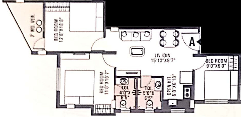 Floor Plan tin kanya apartment Floor Plan Floor Plan