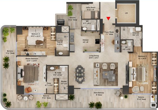 Floor Plan royal-residences Floor Plan Floor Plan