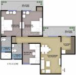 Airwil Golf Green Avenue (3BHK+2T (1,350 sq ft) 1350 sq ft)