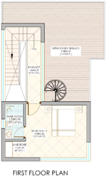  holistic trulife karjat Floor Plan First Floor Plan