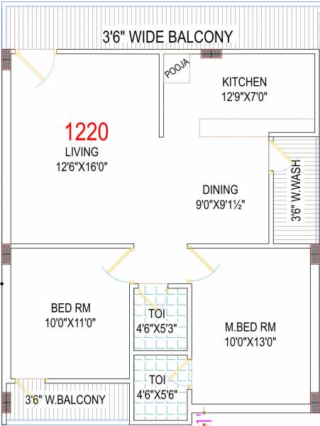  sloka-meadows Floor Plan Floor Plan