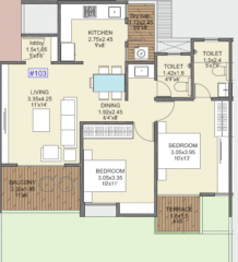  towers-east-phase-1 Floor Plan Floor Plan